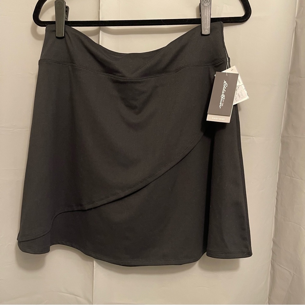 Black Short Skirt Women's Eddie Bauer Kacey Casual Sport Size  Large